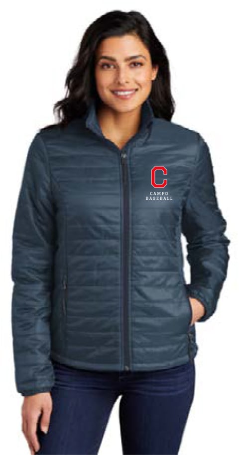 Campo Embroidered Puffy Jacket - Female